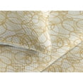 thumbnail image 3 of Ambesonne Abstract Quilted Coverlet 2 Pcs, Circular Design Swirly Art, Twin Size, Champagne and Earth Yellow, 3 of 4