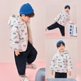 thumbnail image 5 of Esaierr 9M-7Y Newborn Kids Ears Hooded White Duck down Jacket Boys Girls Cute Print Winter Coat Solid Colors Warm Tops down Jackets, 5 of 7