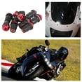 thumbnail image 3 of Cuque 10 Pcs Motorcycle Windshield Screws M5 X 15mm Rust-Proof Motorbike Windscreen Windshield  Inner Hexagonal Screw  Universal, 3 of 8