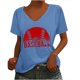 thumbnail image 1 of Camiseta sin mangas con cuello en V y estampado informal elegante para mujer OAVQHLG3B Store  lin121212, 1 of 5