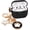 Black, variant on Airpods 4 phone cases, new women's anti drop silicone iPod 4 earphones, wireless accessories, charging case, Airpods 4th generation girls' shiny keychain, earphone protective cover