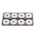 thumbnail image 1 of Fishing Line Spool Case Durable Large Capacity Fishing Line Spool Storage Box High Security 8 Spools for Angling, 1 of 8