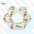 thumbnail image 3 of Hirioo Cute Bull Dog for Baby Cotton Petal Bib Drool Bibs for Baby Boy Unisex, 3 of 9