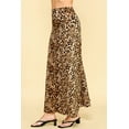 thumbnail image 2 of Made by Johnny Women's Lightweight Floor Length Maxi Skirt S LEOPARD, 2 of 6