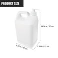 thumbnail image 3 of 5L Pump Bottles Sterilization Liquid Plastic Liquid Soap Cosmetics Chemical Storage Container (White), 3 of 8