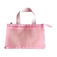 thumbnail image 2 of Rewenti Handheld Mesh toiletry Bag Makeup Product Sorting and Storage Travel Portable Compartment Storage Bag, 2 of 6