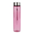 thumbnail image 3 of Mainstays 18oz Plastic Lilac Water Bottle Stainless Steel Screw Cap Lid with Strap, 3 of 10