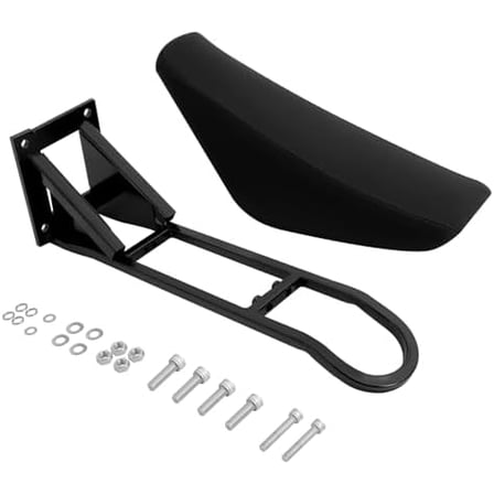 Bicycle Luggage Rear Seat Saddle, Motorcycle Seat PU Saddle Electric Mountain Bike Stealth Bomber Beach Cruiser Motorcycle Saddles$$Sport & Recreation Other