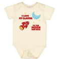 thumbnail image 3 of Inktastic I Love My Glamma to the Moon and Back Boys or Girls Baby Bodysuit, 3 of 5