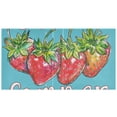 thumbnail image 2 of Summer Strawberries 3 Ring Binders 1.5 inch Hardcover File Folders with Interior Pockets A4 Size Organizer for School Office Hospital, 2 of 8