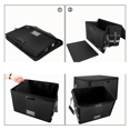 Fireproof Document Box with BuiltIn Organizer Secure Fireproof Lock