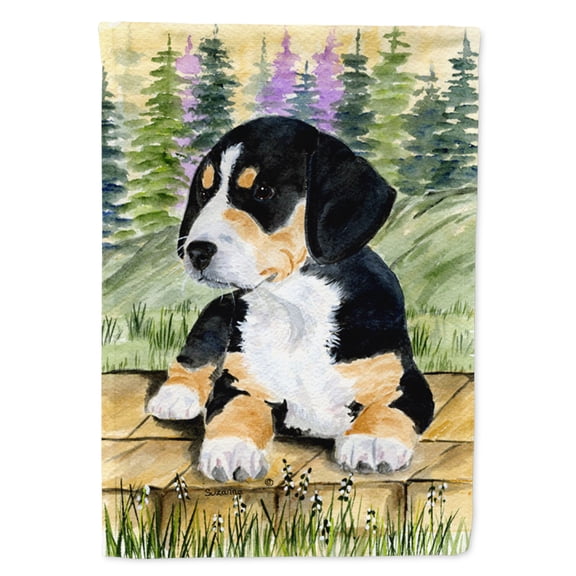 Caroline's Treasures SS8132-FLAG-PARENT Entlebucher Mountain Dog Flag, , multicolor