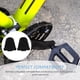 thumbnail image 3 of 1 par de bicicletas de tapa cubierta de goma bicicletas zapato protector de tacíos pedal de ciclismo, 3 of 5