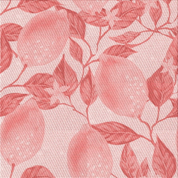 Ahgly Company Indoor Square Patterned Bean Red Area Rugs, 7' Square