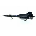 thumbnail image 2 of SR-71 Blackbird Pullback Plane, Black - Daron PMT51320 - Diecast Model Military Vehicle, 2 of 3