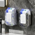 thumbnail image 4 of Meileang 2 Pcs Bathroom Wet Wipes Box Wall-mounted Transparent Waterproof Large Capacity Anti-slip Kitchen Tissue Organizer Toilet Paper Holder, 4 of 7