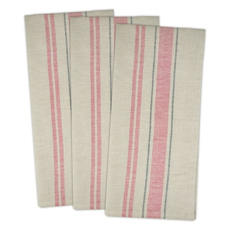 

DII Chambray French Stripe Woven Dishtowel - Set of 3