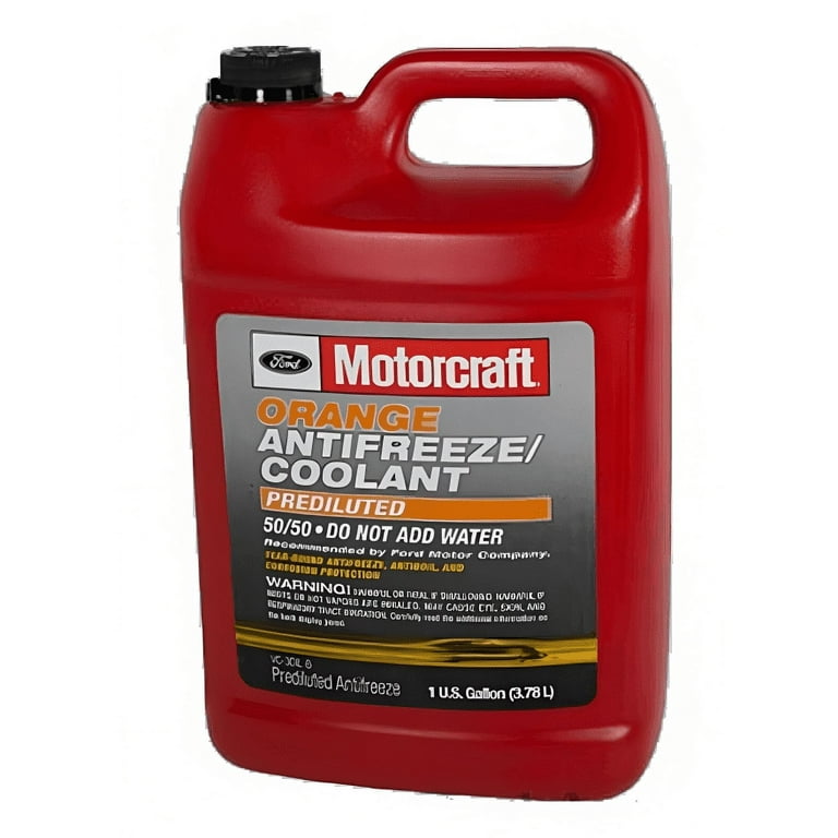 Engine Coolant Antifreeze Motorcraft VC13DLG Orange/Yellow Pre