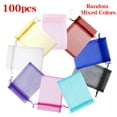 thumbnail image 6 of 100PCS Organza Gift Candy Sheer Bags Mesh Jewelry Pouches Drawstring Bulk for Wedding Party Favors Festival Christmas Valentine's Day, 6 of 8