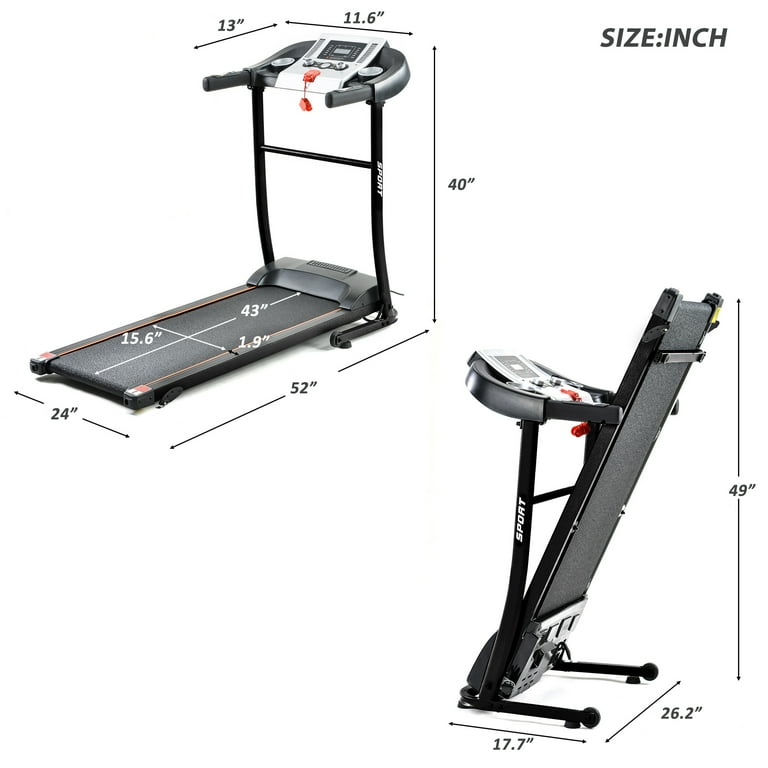 Small 2025 indoor treadmill