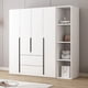 thumbnail image 3 of Dressers Wardrobe Closet Organizer Bedroom Display Cupboard Storage Cabinet Closet Free Shipping White Schrank Salon Furniture My Lux Decor Round, 3 of 30