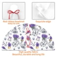 thumbnail image 4 of Sikiie Lavender Bicycle 30-48 inches {designName} Print Christmas Tree Skirt Snowman Xmas Tree Skirt with Edge Christmas Decorations for Holiday Party48", 4 of 7