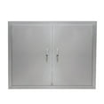 thumbnail image 1 of BeesClover Porte de Cuisine Extérieure en Acier Inoxydable de Performance Idéale pour Îlots de BBQ, Foyers et Multiples Installations Intérieures/extérieures, 1 of 7