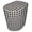 Light Gray, variant on Buffalo Check Plaid Food Processor Cover by Penny's Needful Things (Small, White)