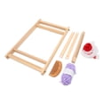 thumbnail image 1 of Niños De Tejido De Madera, Innovador A Mano 1 Juego Educativo DIY Weaving Lave Kit Fine Motor Habilidades Para Niños, 1 of 7