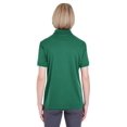 thumbnail image 2 of UltraClub 8315L Womens Platinum Pique Polo TempControl Golf Shirt, 2 of 3
