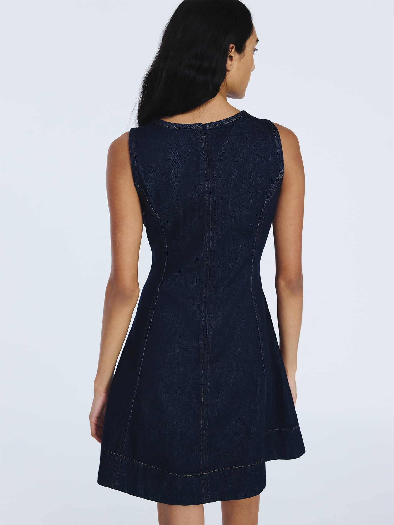 Free Assembly Women's Sl Crw Nk Mini Dress, Sizes 0-16