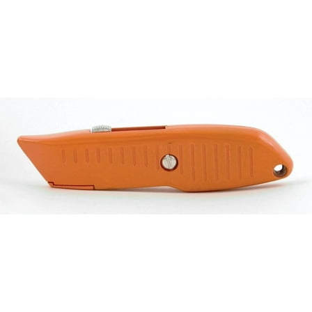 Fyna -Lutz 30182#82 Safety Nose Retractable Blade Utility Knife - Orange (82-Or)