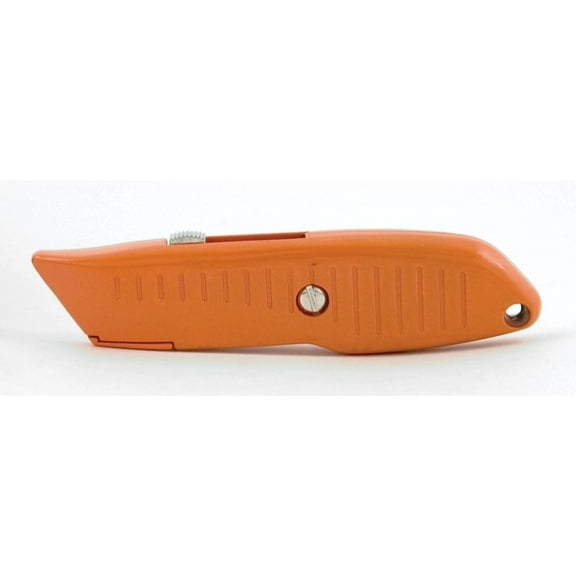 Fyna -Lutz 30182#82 Safety Nose Retractable Blade Utility Knife - Orange (82-Or)