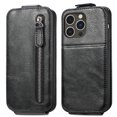 thumbnail image 3 of Zipper Wallet Vertical Flip Leather Phone Case, For Iphone 15 Pro Max, For, iPhone 13 Pro Max, 3 of 9