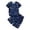 Sky Blue, variant on Outfits for Boys Print Short Sleeve Shirts And Shorts Boys' Clothing Sets