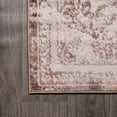 thumbnail image 3 of JONATHAN Y MODERN PERSIAN 2 x 10 Runner Rug, Alhambra Ornate Medallion - Brown/Cream, MDP400B-210, 3 of 9