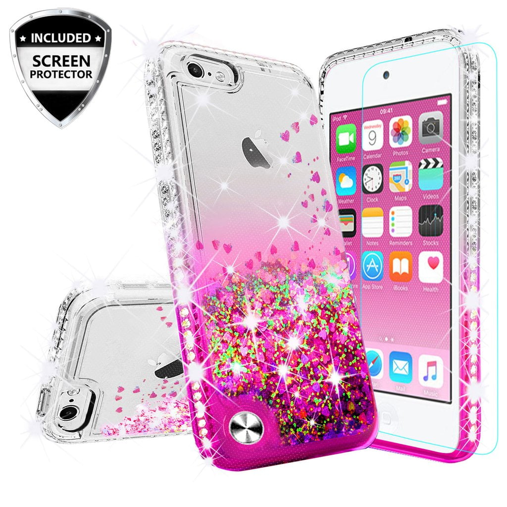 GOLD Tiger Skin Diamond Bling Hard Case Cover for iPod Touch 4th Generation 