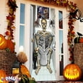 thumbnail image 3 of PMU Halloween Party Accessory Decoration Skeleton Bathroom Door Cover 30in x 60in (3/pkg) Pkg/1, 3 of 6