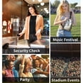 thumbnail image 7 of TINYAT Clear Crossbody Bag for Women Men Lightweight Sling Bag Waterproof Shoulder Bag for Stadium Concert Outdoor Activity, 7 of 7