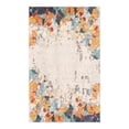thumbnail image 2 of Unique Loom Chromatic Collection Area Rug - Coral (3' 3" x 5' 3" Rectangle Multi/Black), 2 of 6
