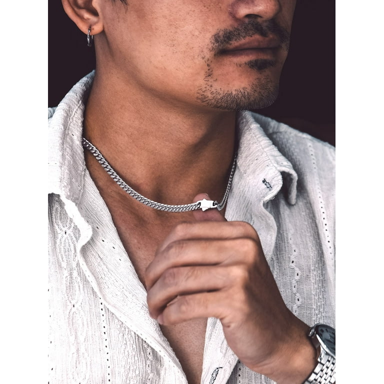 Bandmax Men's Miami Cuban Link Chain Necklace photo 3