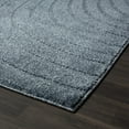 thumbnail image 3 of Luxe Weavers Modern Geometric Wave Blue 2x8 Hallway Runner, Stain Resistant Carpet, 3 of 9