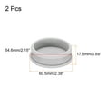 thumbnail image 3 of Uxcell Silicone Snap in Locking Hole Plugs for Kitchen  Bulkheads Waterproof Sealing Plugs 54.6mm/2.15 Inch Grey,2PCS, 3 of 6