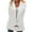 White, variant on MSJUHEG Winter Coats For Women Jackets For Women Women Casaul Winter Fashionable Long Sleeve Solid Pocket Cardigan Button Top Sweater Knit Hooded Coat Blouse Plush Fleece Jacket Women Beige L