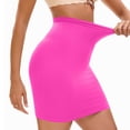 thumbnail image 5 of Cxenplz Half Slip Shorts for Women Under Dresses Seamless Tummy Control Tight Shapewear Skirt, 5 of 5