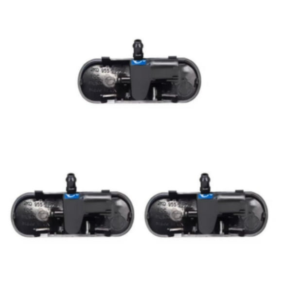 VONKY 2pcs ABS Universal Fit Windshield Washer Nozzles Jet Durable And Easy Installation Efficient As Shown 3Set