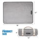 thumbnail image 5 of G GOOD GAIN Manta de picnic impermeable portátil con correa de transporte para estera de playa o fiesta de camping familiar al aire libre (azul marino), 5 of 7