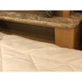 Short Queen Comforter RV Bedding Glacier Gray Alloy