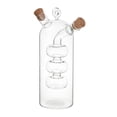 thumbnail image 3 of Botella de vidrio con vertedor, tarro de de soja, jarra de aceite recargable, botella decantadora para jugo, aceite, fiesta de miel, 3 of 8
