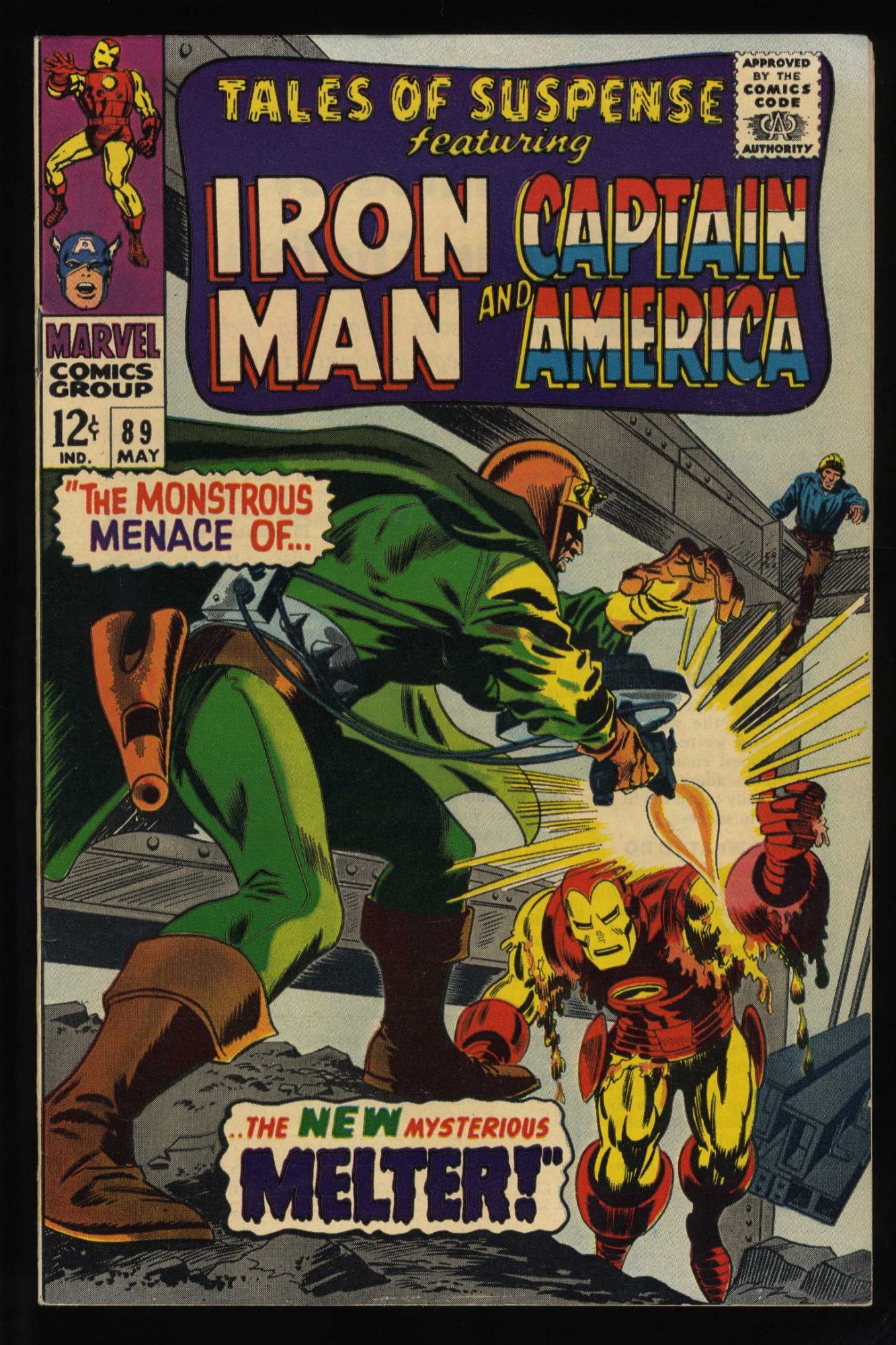 Cover of Tales of Suspense #89